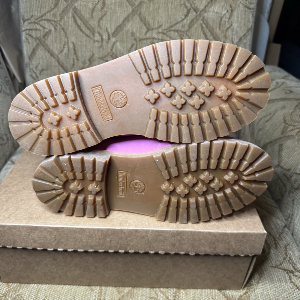 Breast Cancer Awareness Timberland‎ Boots Men's 7 - Picture 7 of 8